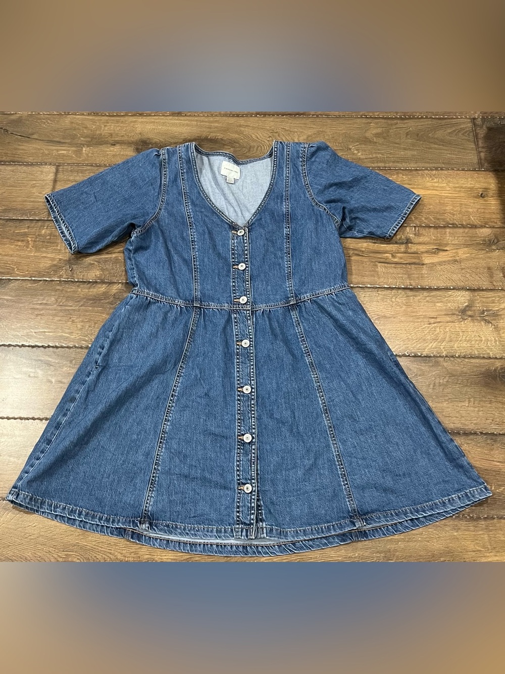 American Eagle Outfitters Blue Denim Mini Dress size 16